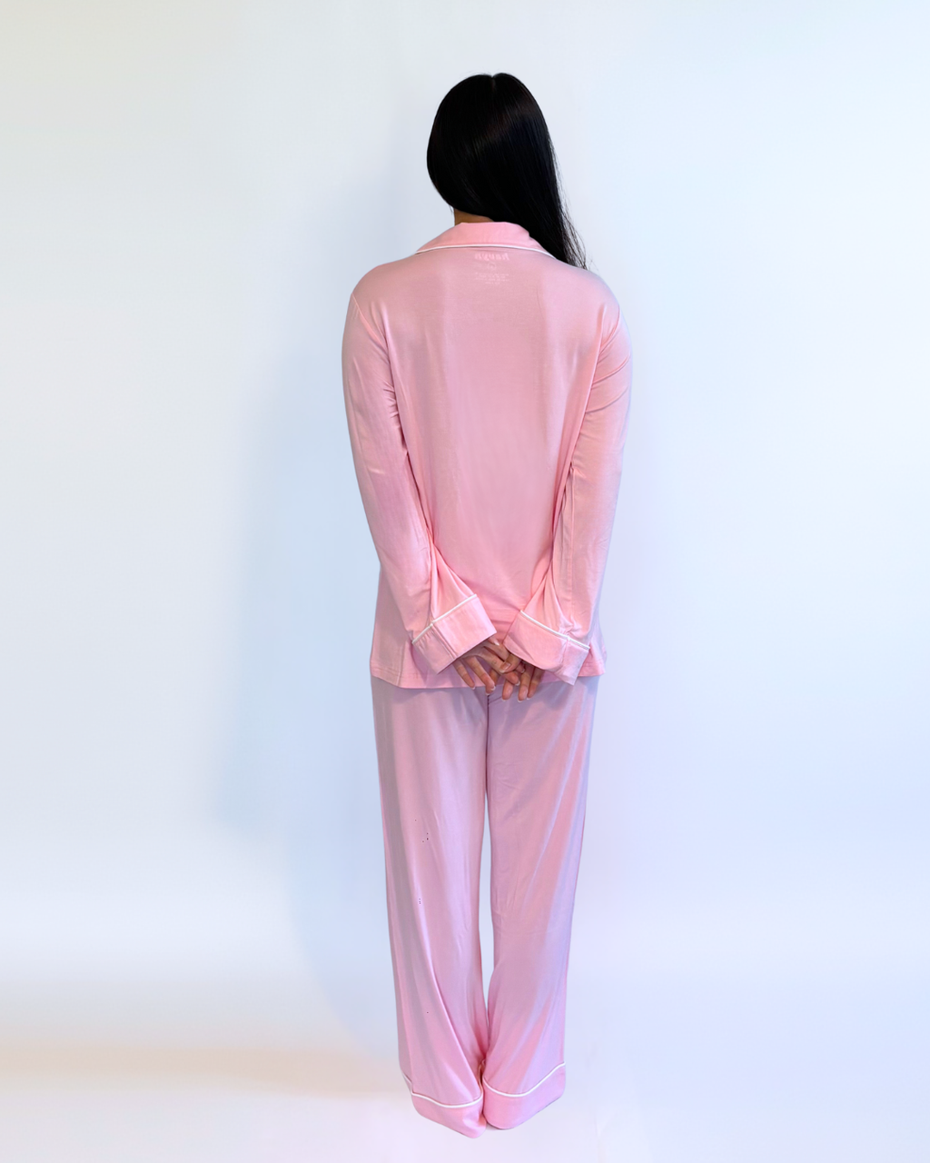 Women's Relaxed Long Sleeve Bamboo Pajama Set