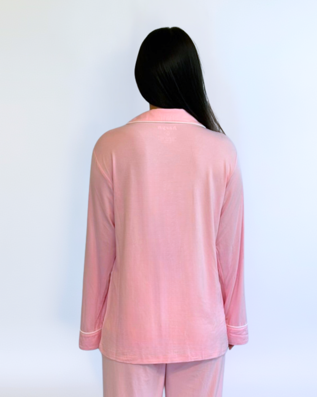 Women's Relaxed Long Sleeve Bamboo Pajama Set