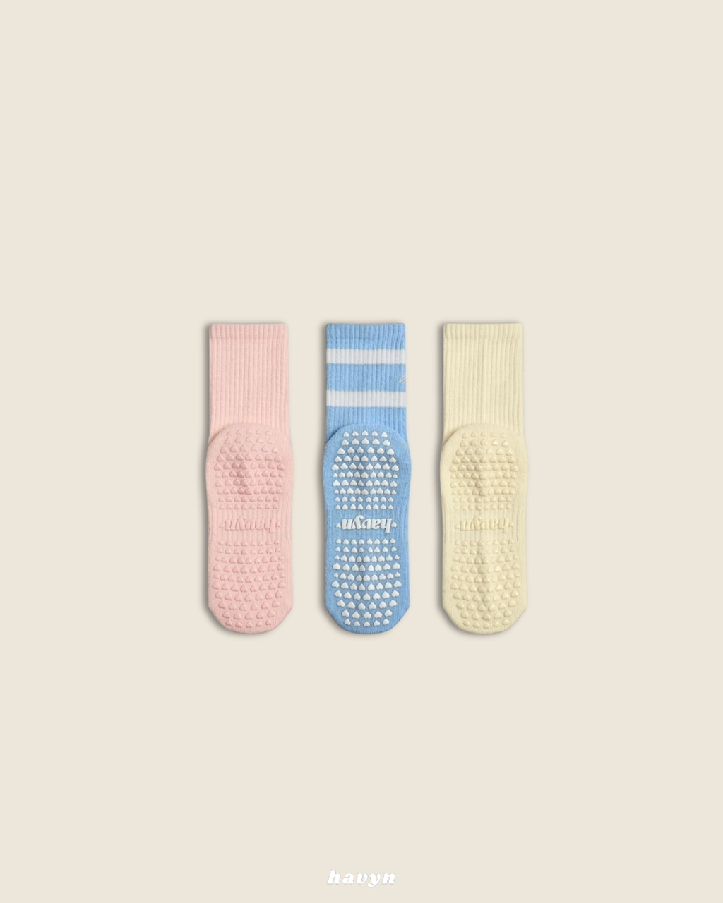 Grip Socks (V2): Coastal Collection 3-Pack