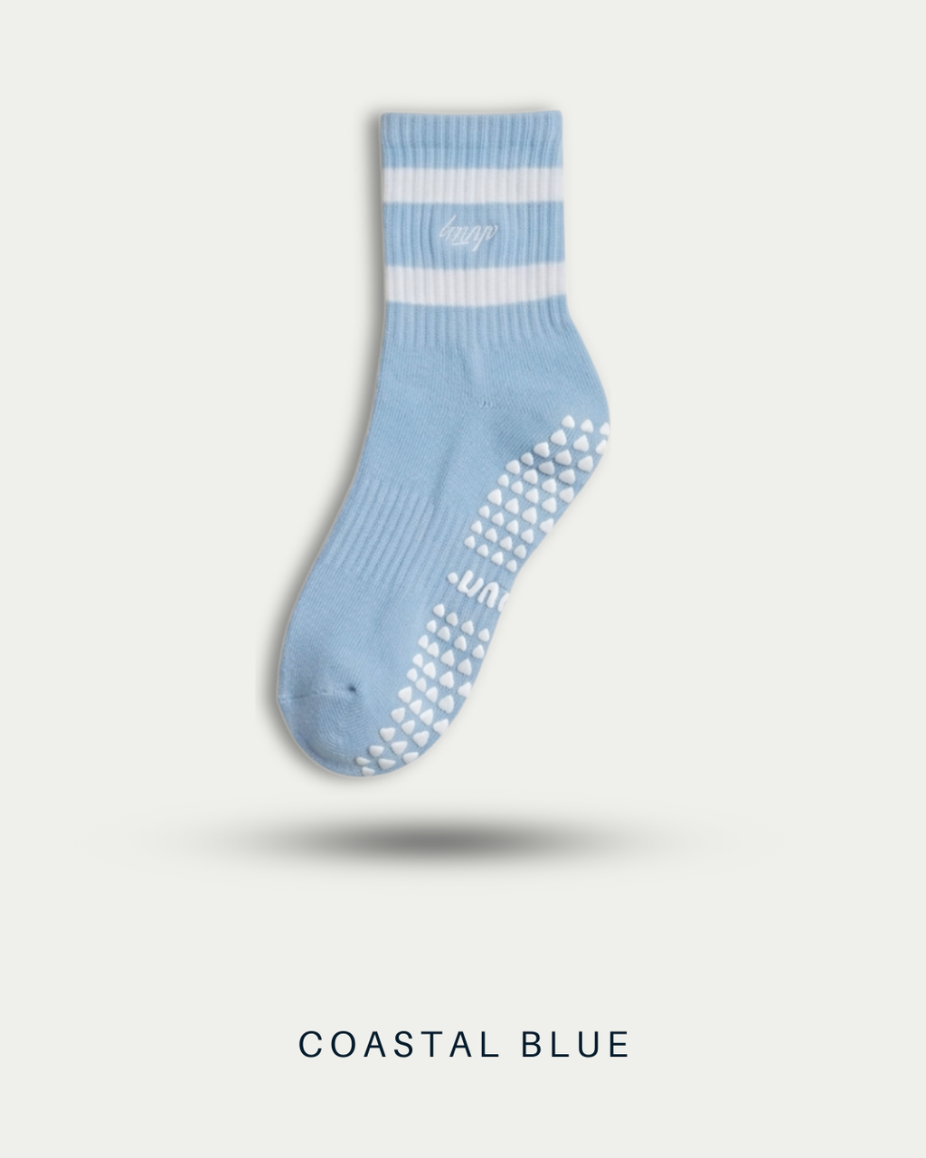 Crew Non Slip Grip Socks (V2) - Coastal Blue