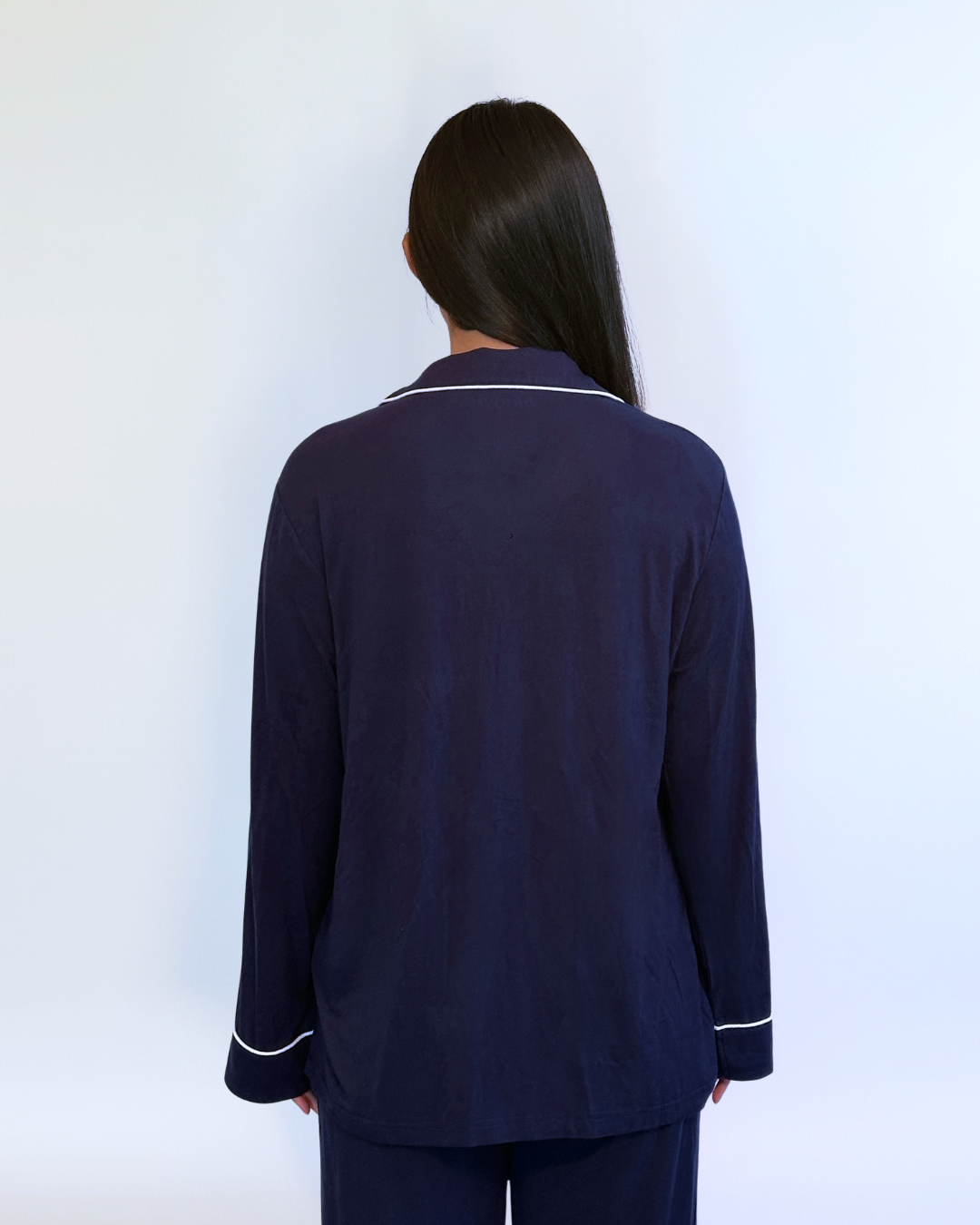 Women's Relaxed Long Sleeve Bamboo Pajama Set