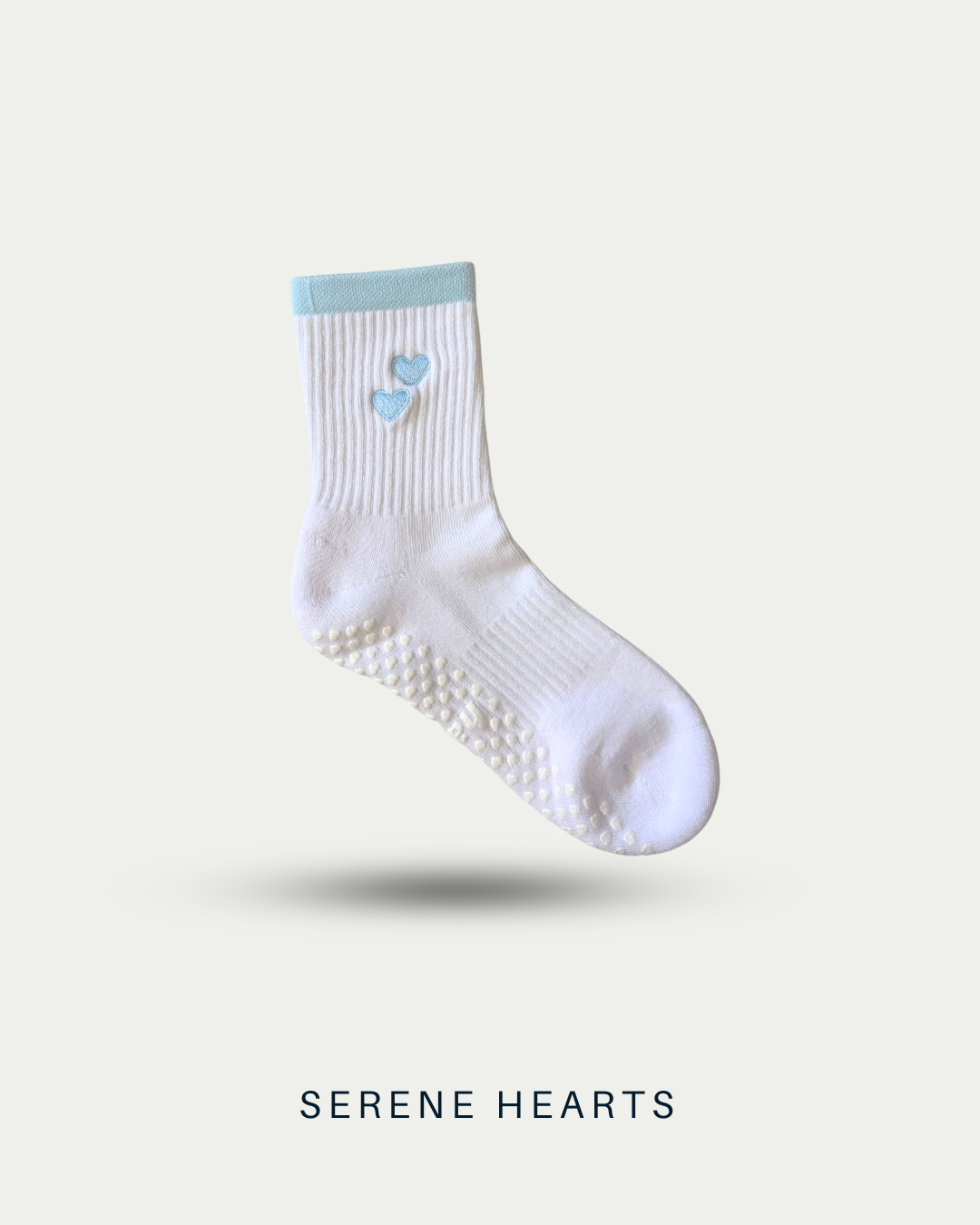 Crew Non Slip Grip Socks (V1) - Serene Hearts