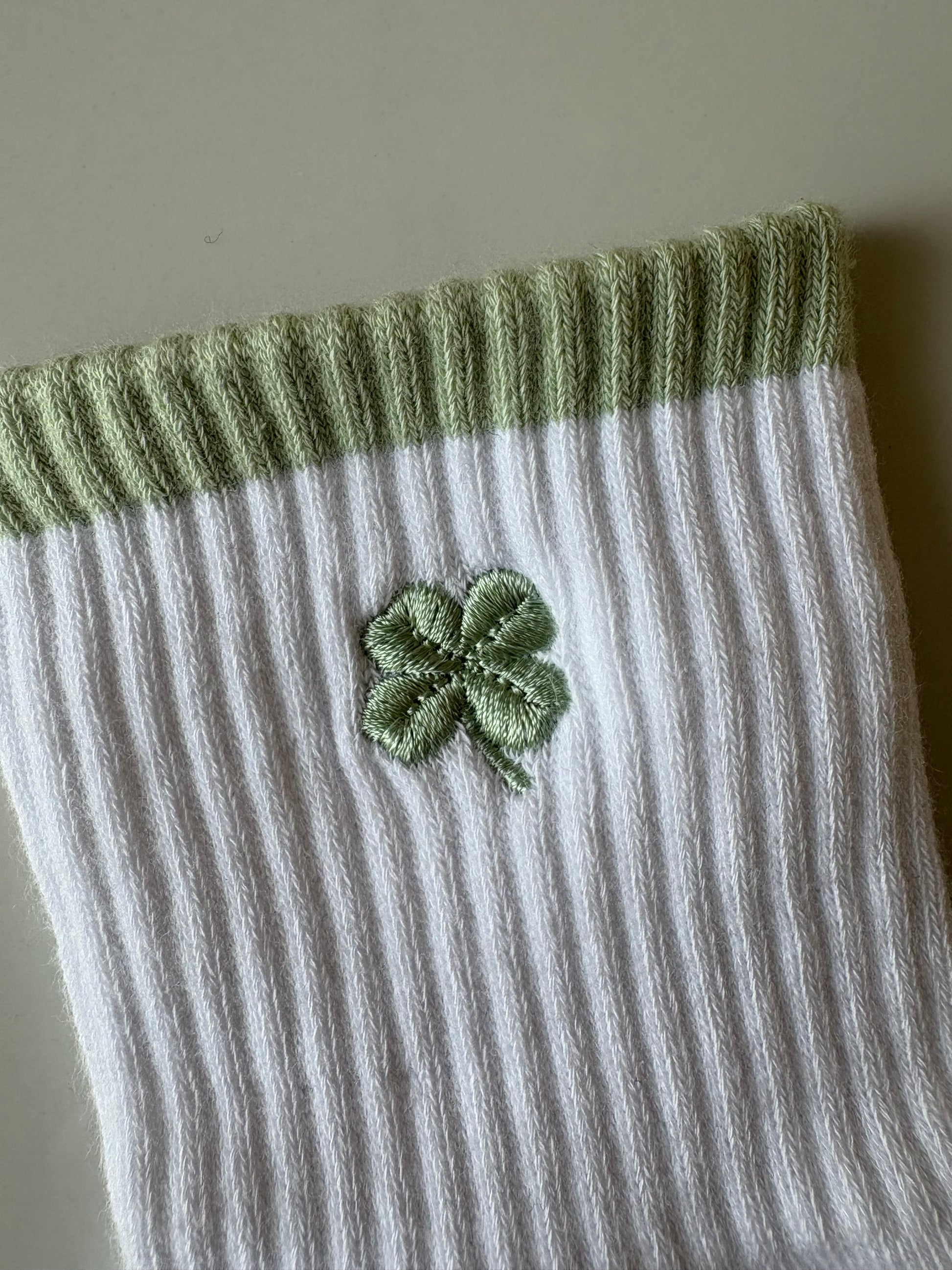Crew Non Slip Grip Socks - Clover