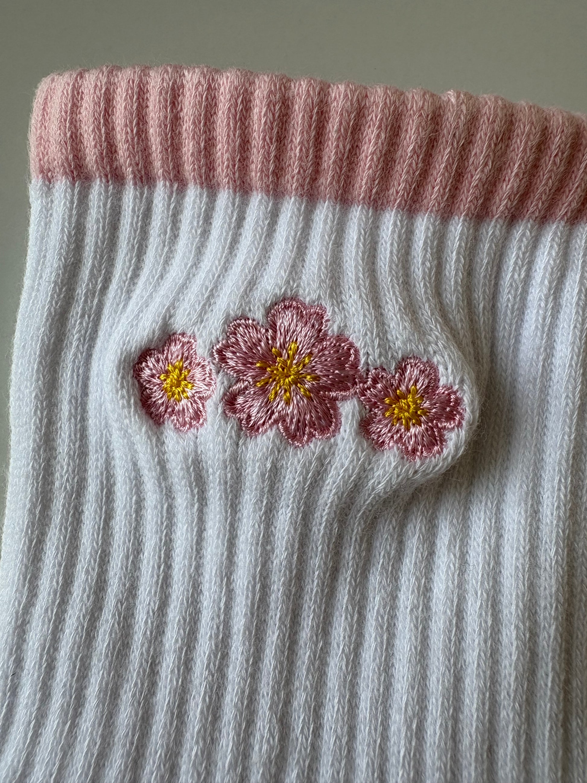 Crew Non Slip Grip Socks - Sakura