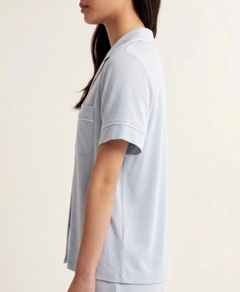 Relaxed Short Sleeve Bamboo Pajama Set